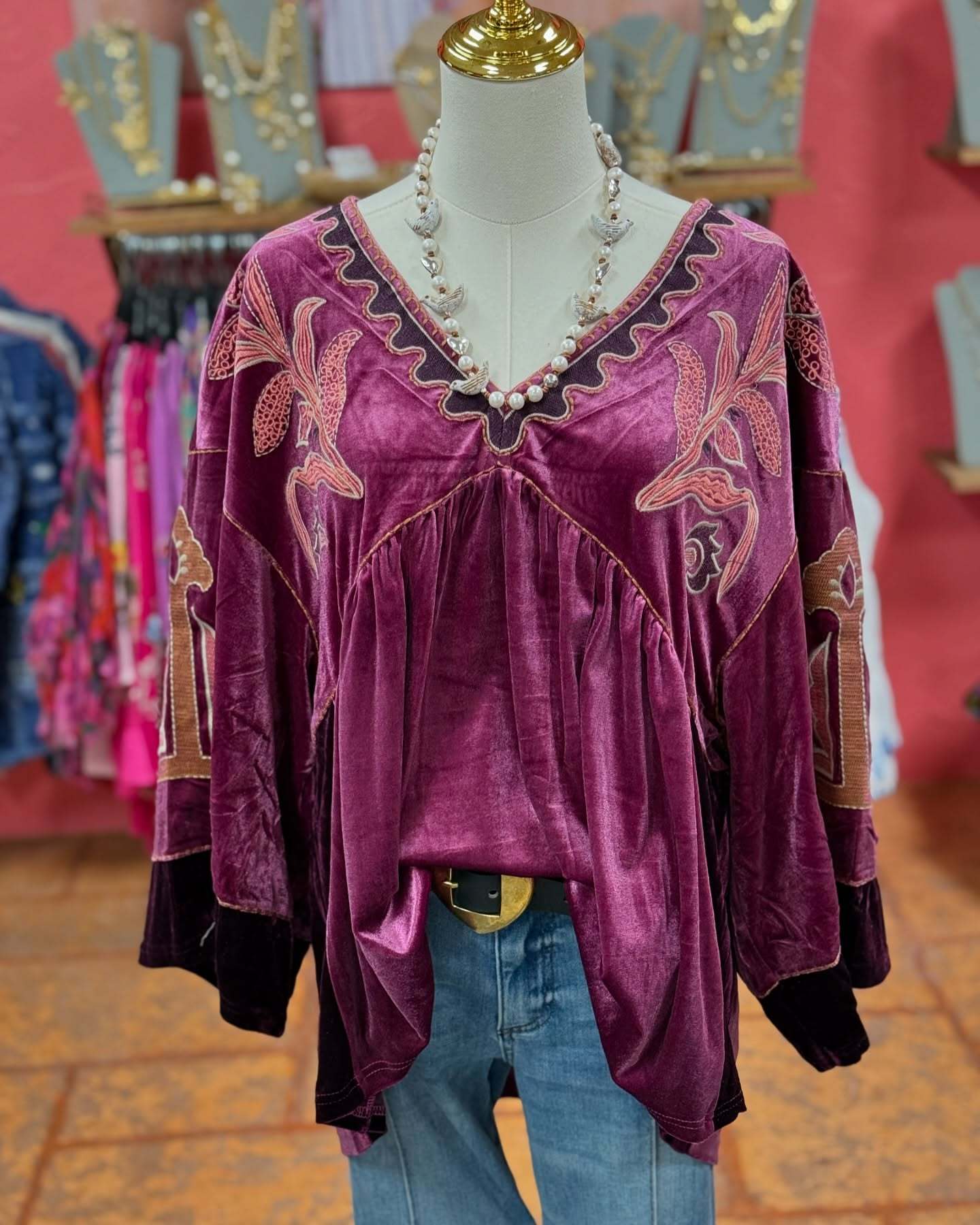 Elegant Velvet Top