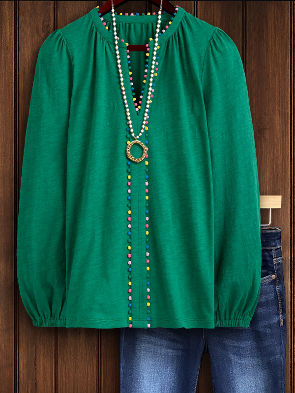 Sweet V-Neck Top