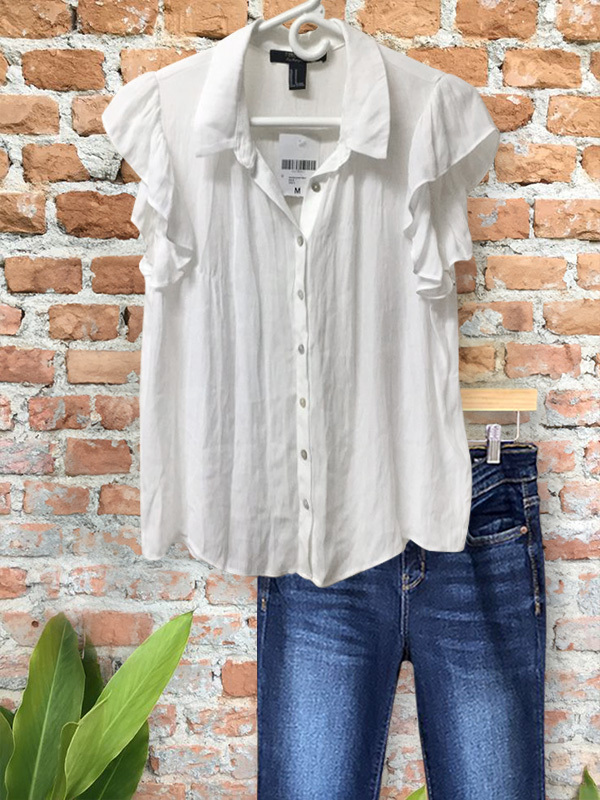 Women's top | Casual Crochet Lace Short Sleeve Top |Website-shopcharmingrose