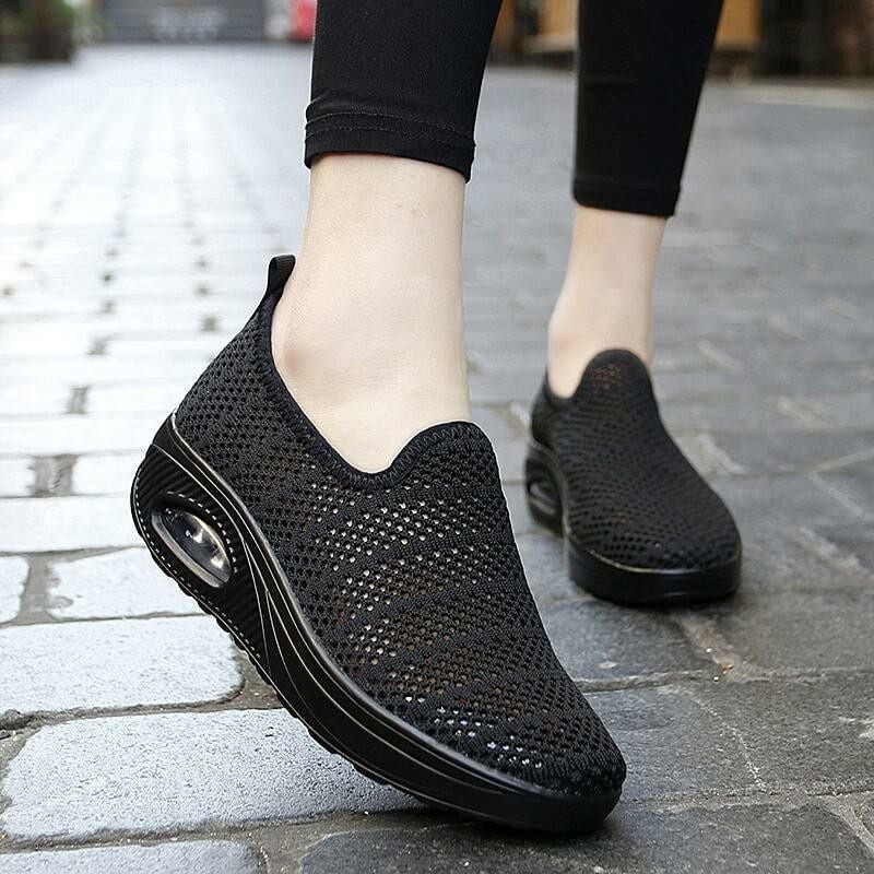 2022 Air Cushion Slip-On Walking Shoes Orthopedic  Walking Shoes
