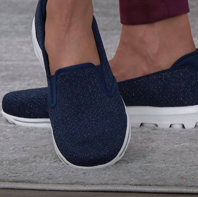 Clearance Sale🔥🔥 -Sparkle Breathable Slip-On  Orthopedic Diabetic Walking Shoes