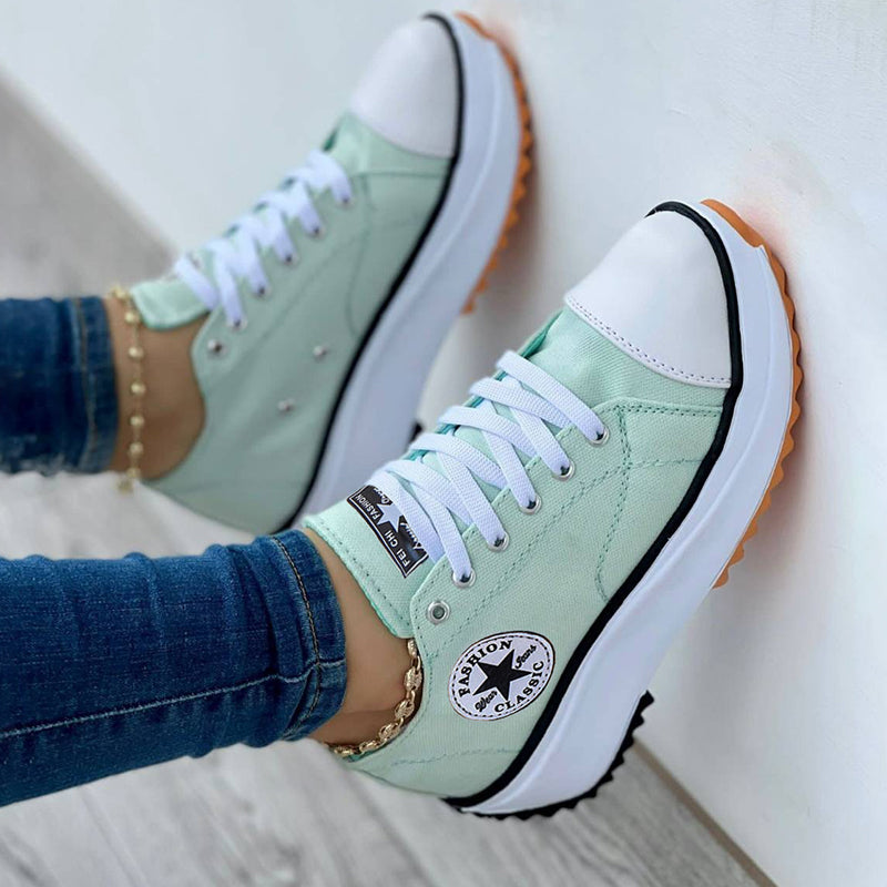2022 Canvas Shoes Women Fashion Trainers (TODAY 70% OFF)