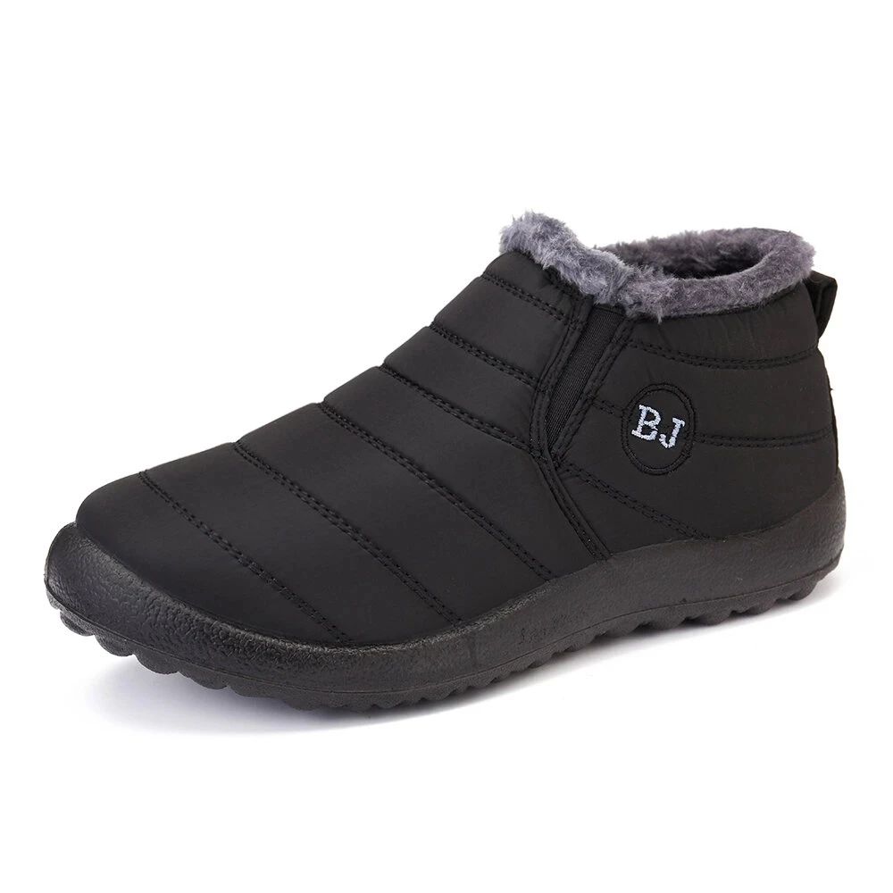 Women Waterproof Warm Lining Winter Snow Ankle Casual Boots
