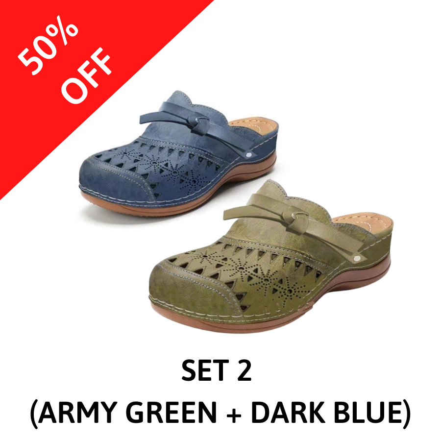 Limited Edition Women Orthopedic Hollow Carved Walking Sandals