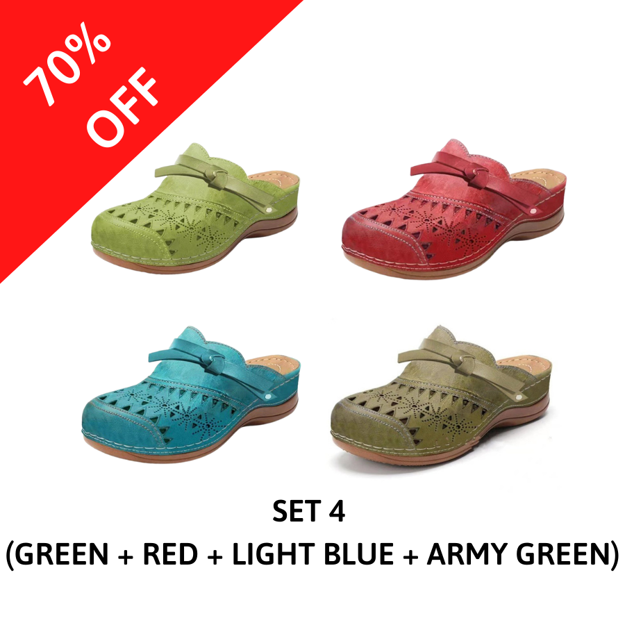 Limited Edition Women Orthopedic Hollow Carved Walking Sandals