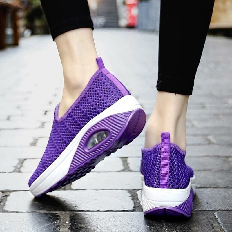 2022 Air Cushion Slip-On Walking Shoes Orthopedic  Walking Shoes