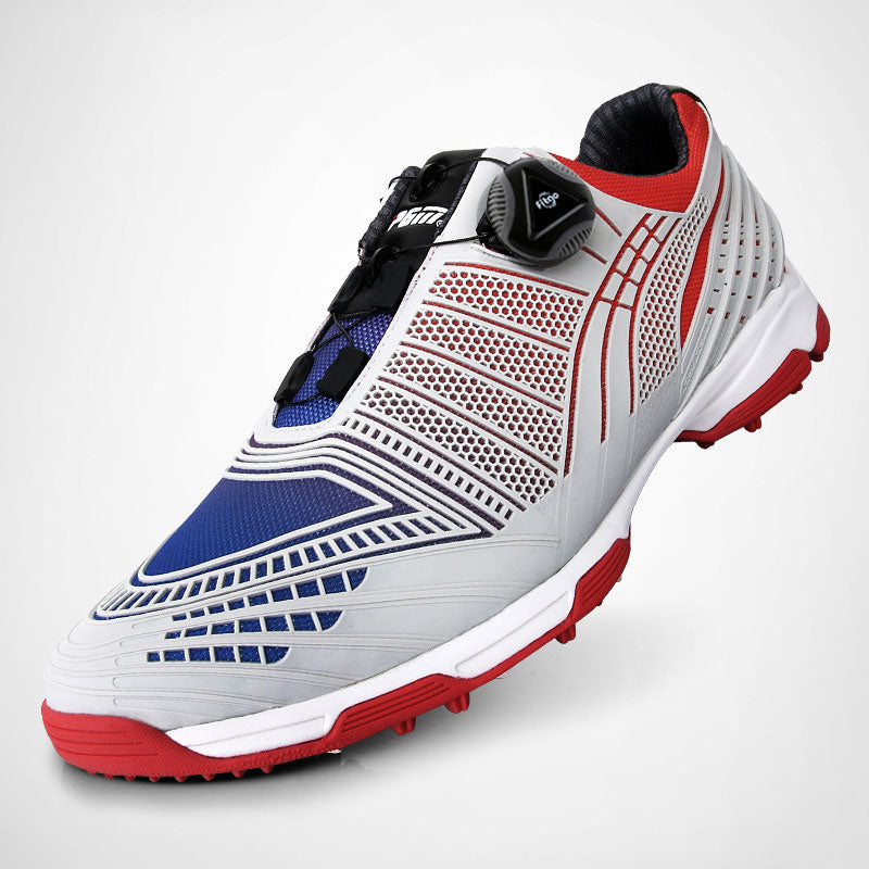 Sursell Men's Knob Button Golf Shoes