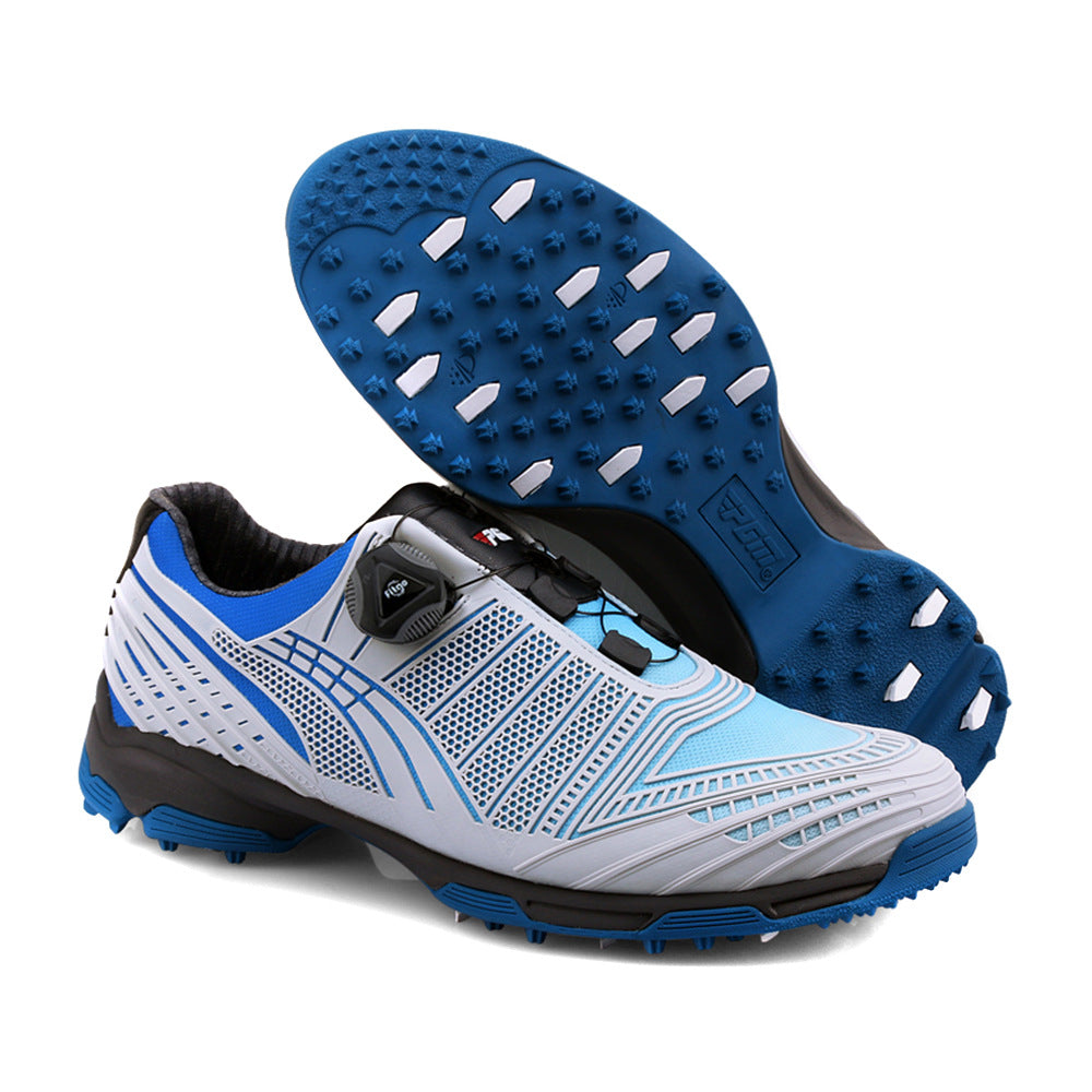 Sursell Men's Knob Button Golf Shoes