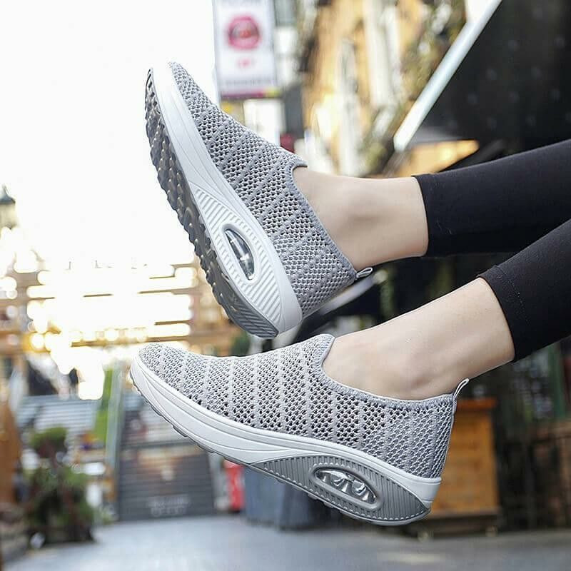 2022 Air Cushion Slip-On Walking Shoes Orthopedic  Walking Shoes