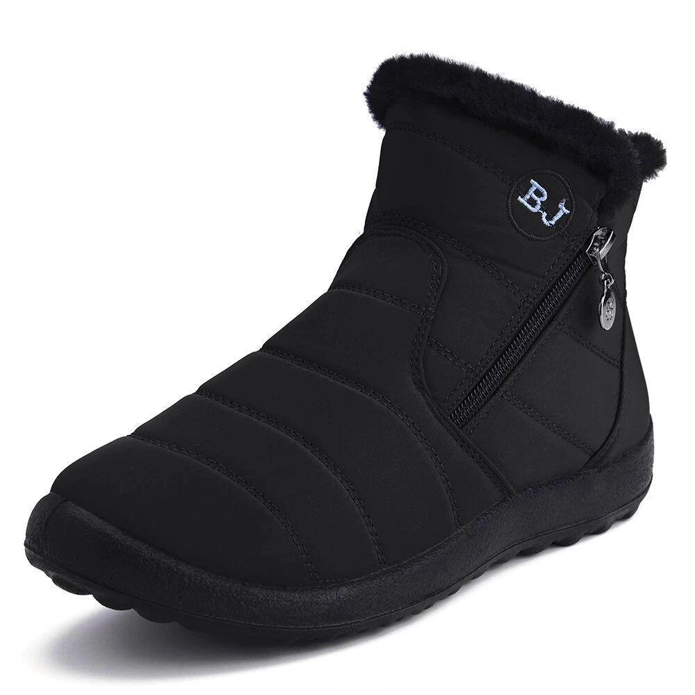 Women Waterproof Warm Lining Winter Snow Ankle Casual Boots
