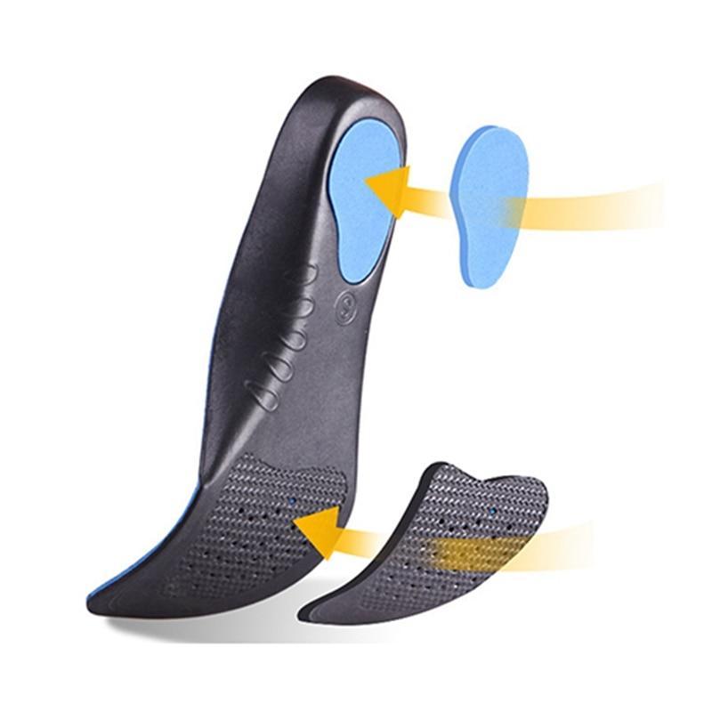 Flatfoot Orthotics Cubitus Varus Orthopedic Feet Cushion Pads Care Insoles