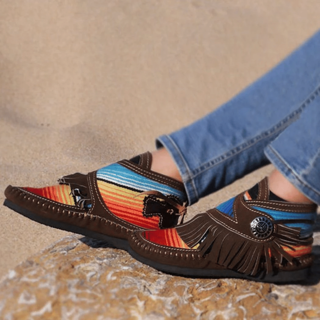 🔥50% OFF TODAY🔥 Cowgirl Leather Moccasins