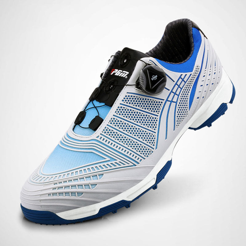 Sursell Men's Knob Button Golf Shoes