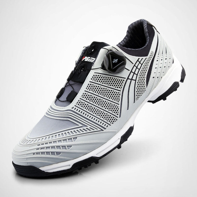 Sursell Men's Knob Button Golf Shoes