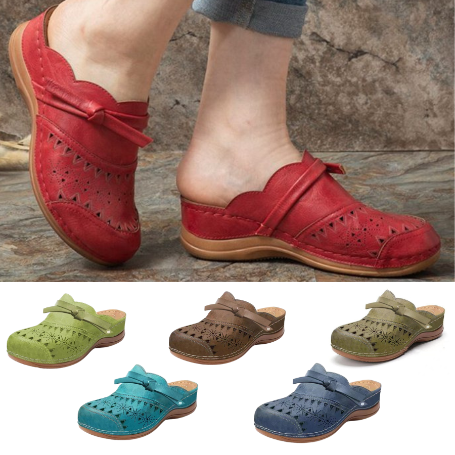 Limited Edition Women Orthopedic Hollow Carved Walking Sandals