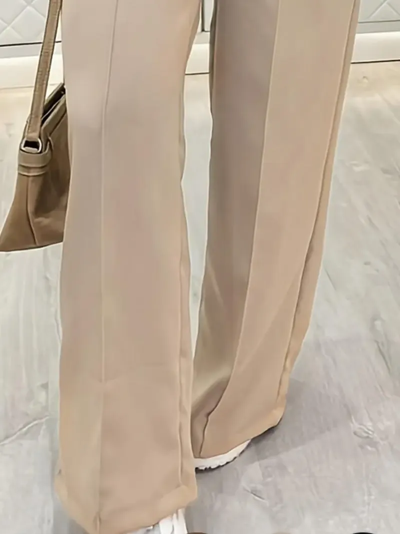 Women's Simple Wide-Leg Pants