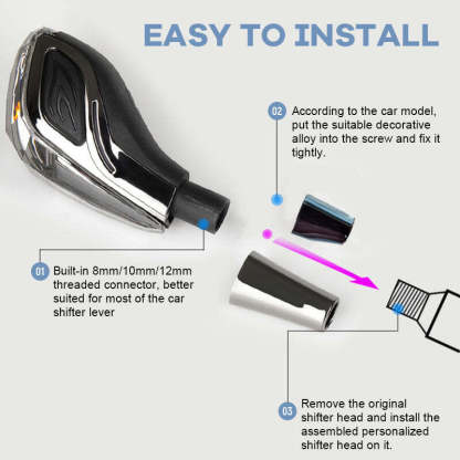 🔥2025 Car Hot Sale 49% OFF📢Crystal Car Gear Shift Knob