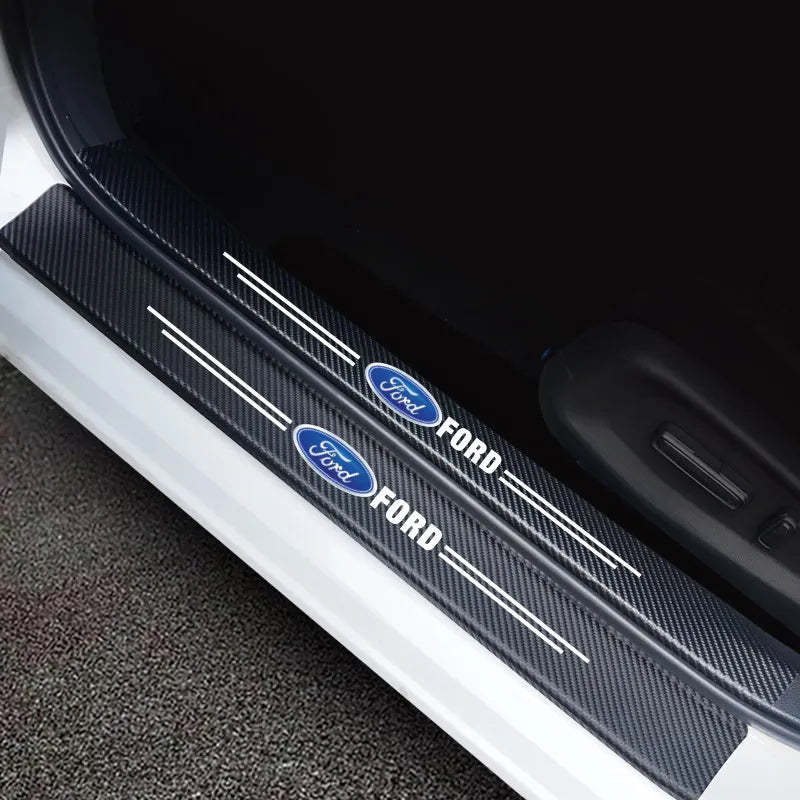 Hot Sale 🎉50% OFF🎉Carbon Car Door Sills Stickers✨9PCS ✨