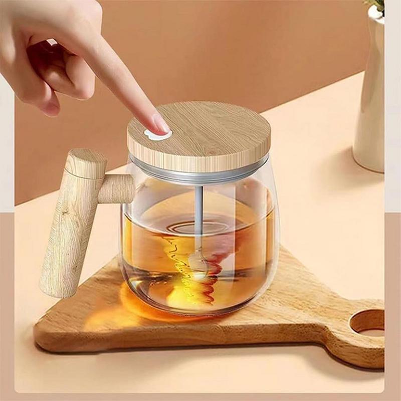 400ml Self Stirring Coffee Mug Portable Electric Self Mixing Glass Cup High Speed Fast Automatic Coffee Cup For Gyms Dining Room - Kitchen Gadget Sets - AliExpress