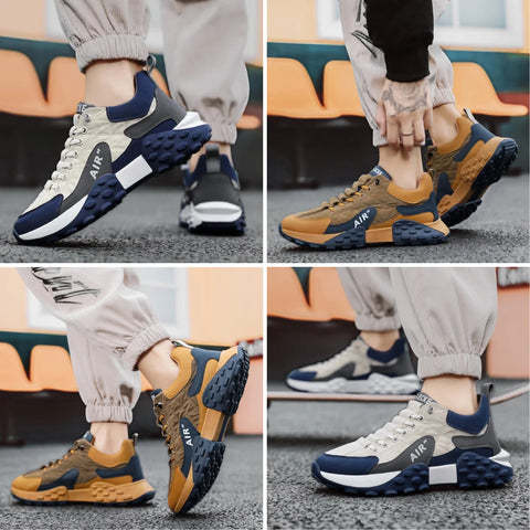 🔥Last Day Promotion 70% OFF 🎁  Men's Outdoor Non-slip Comfy Arch Support Walking Shoes, Comfy Orthopedic Walking Shoes