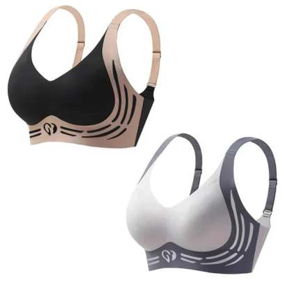 🎁Super gather bra | Wireless Push-up Bra👍No more sagging breasts
