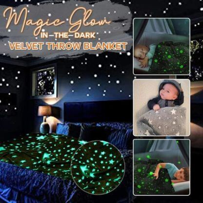 😊Double sided flannel luminous blanket-🔥Buy 2 Save 15%