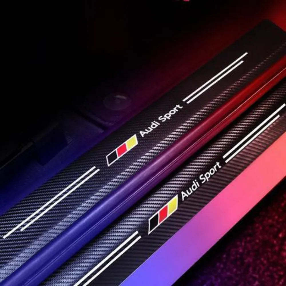 Hot Sale 🎉50% OFF🎉Carbon Car Door Sills Stickers✨9PCS ✨