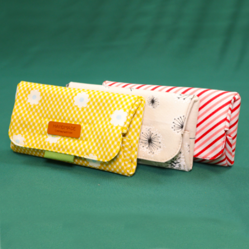 DIY Notion Folding Tray Pouch & Instruction