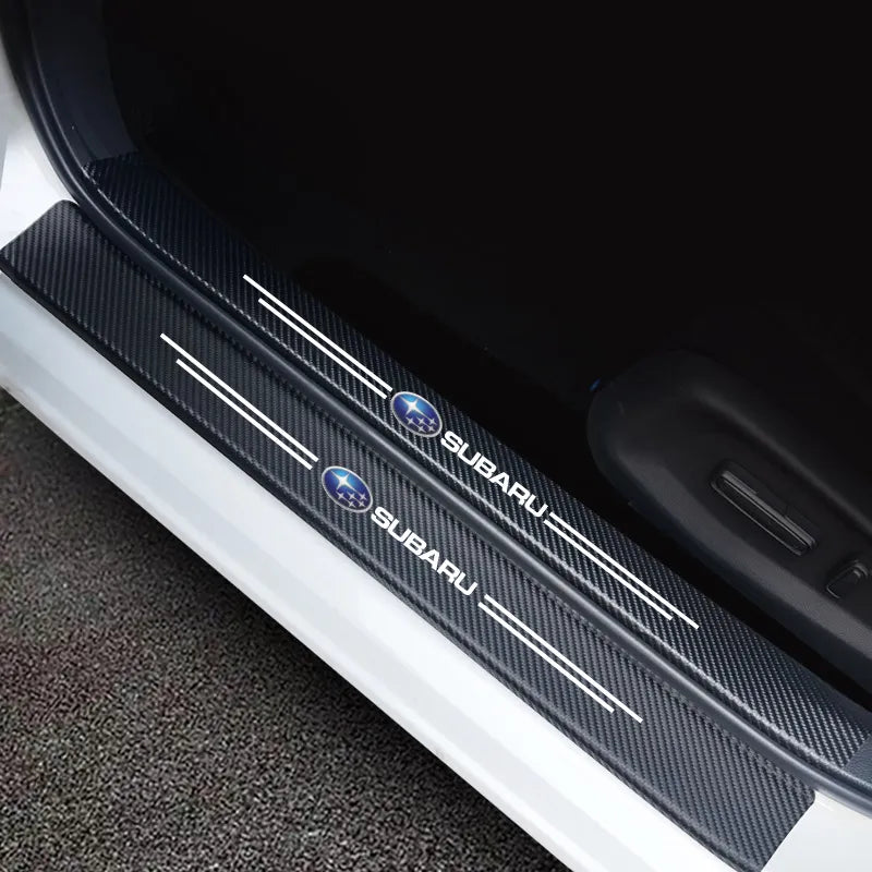 Hot Sale 🎉50% OFF🎉Carbon Car Door Sills Stickers✨9PCS ✨