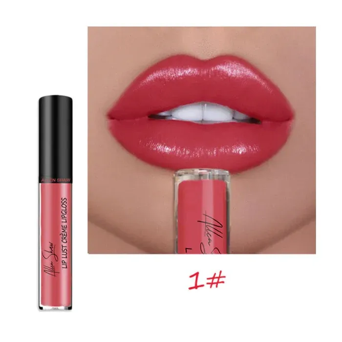 Creamy makeup waterproof lip gloss