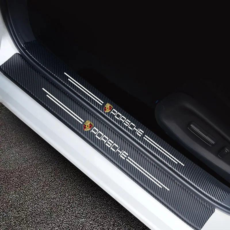 Hot Sale 🎉50% OFF🎉Carbon Car Door Sills Stickers✨9PCS ✨