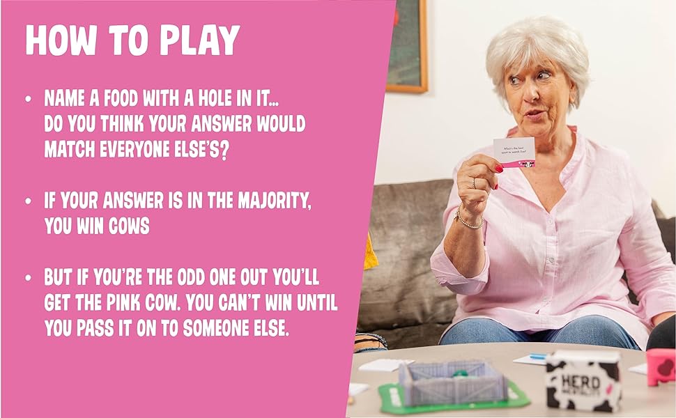 herd mentality, big potato games, family board games, board games, cow game