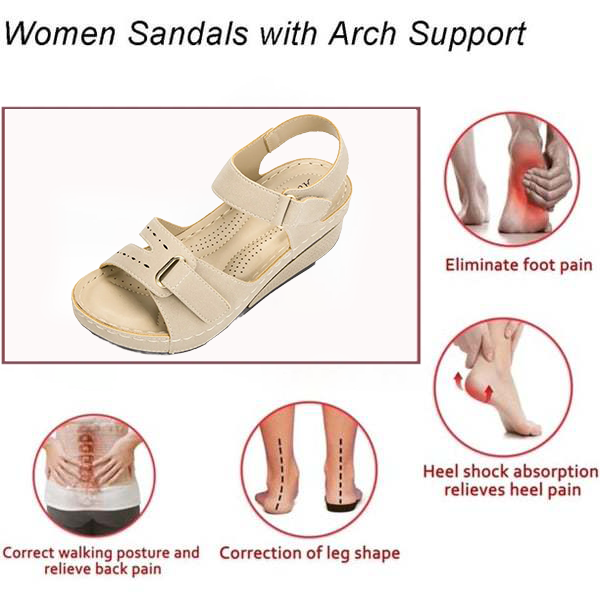 ⏰Promotion 70% OFF - Summer Orthopedic Sandals - Ergonomic Design ✅ For a More Comfortable Walk