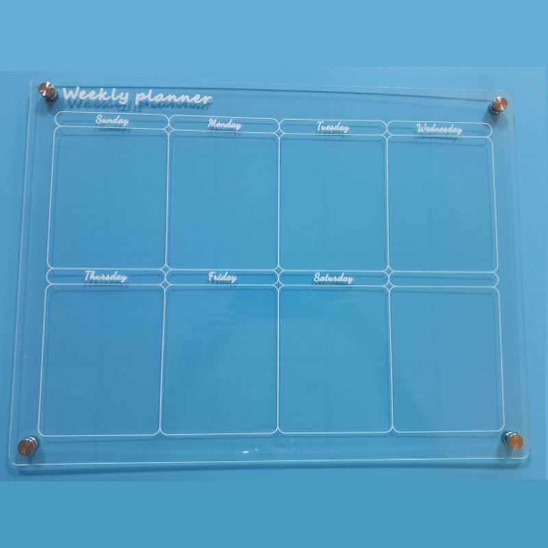 📆Magnetic Schedule Planner For Fridge[Permanently reusable]