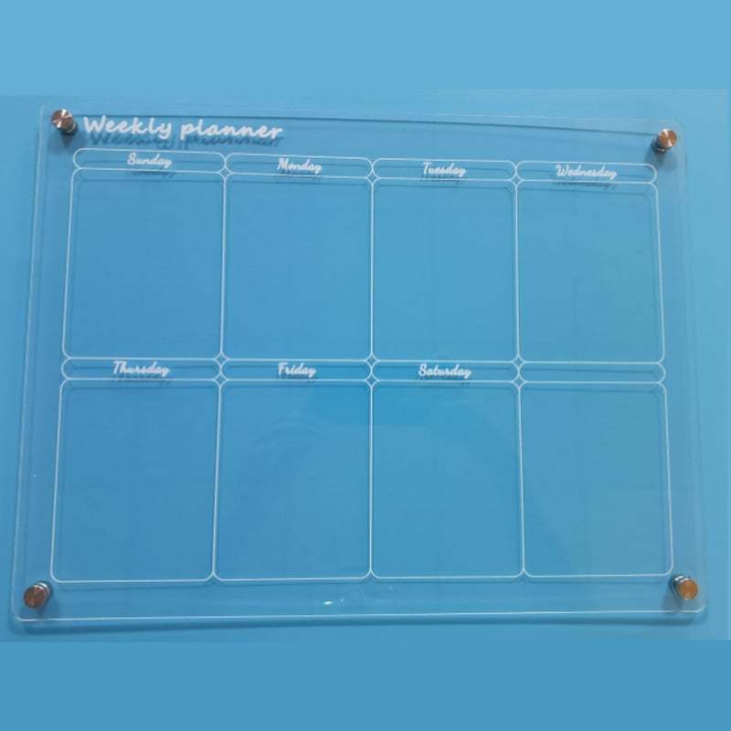 📆Magnetic Schedule Planner For Fridge[Permanently reusable]