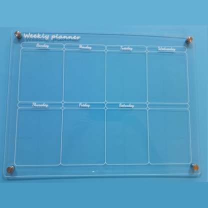 📆Magnetic Schedule Planner For Fridge[Permanently reusable]