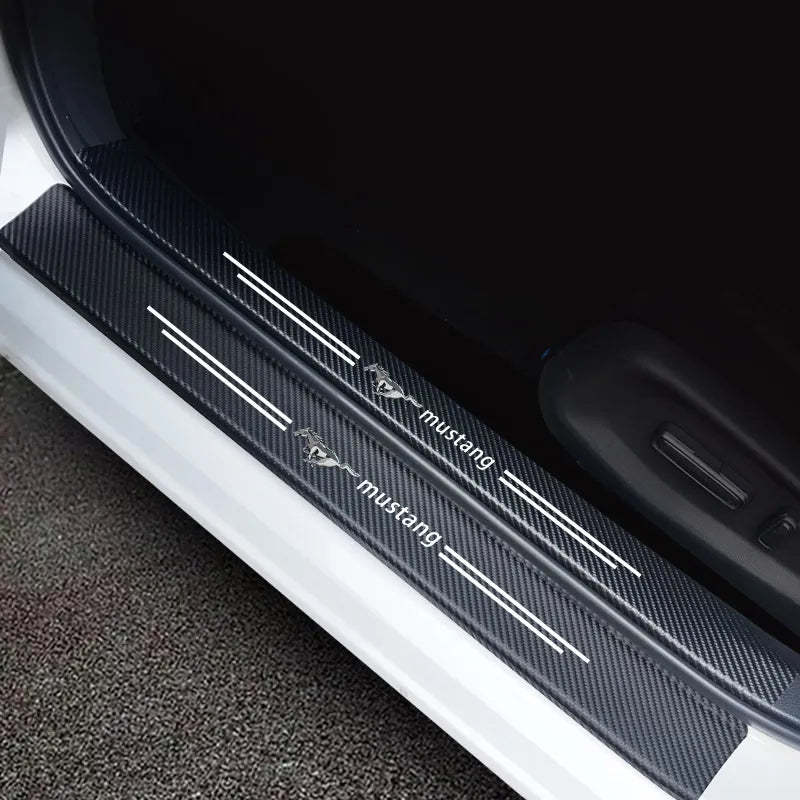 Hot Sale 🎉50% OFF🎉Carbon Car Door Sills Stickers✨9PCS ✨