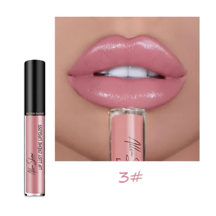 Creamy makeup waterproof lip gloss