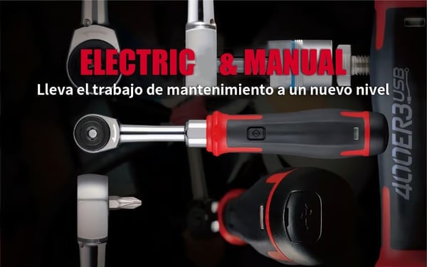 🔧Cordless Electric Slim Ratchet Set