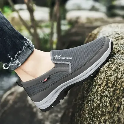 🔥LAST DAY 70% OFF🔥Men's Arch Support & Breathable and Light & Non-Slip Shoes - Proven Plantar Fasciitis, Foot and Heel Pain Relief.