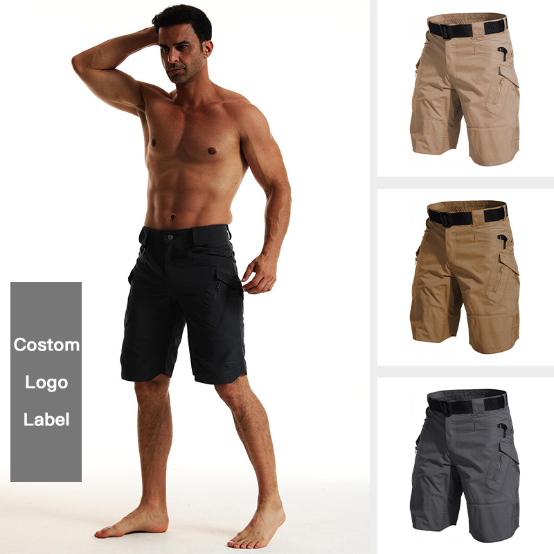 Men's Multifunctional Waterproof Multi-pocket Outdoor Tactical Shorts/Long Pants