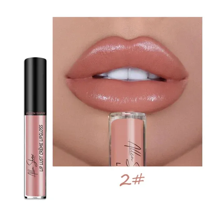 Creamy makeup waterproof lip gloss