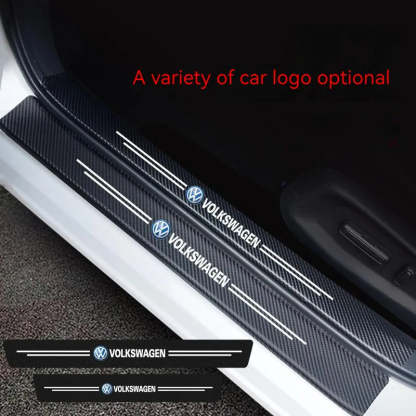 Hot Sale 🎉50% OFF🎉Carbon Car Door Sills Stickers✨9PCS ✨