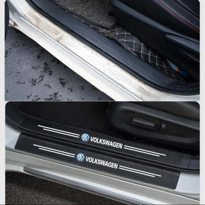 Hot Sale 🎉50% OFF🎉Carbon Car Door Sills Stickers✨9PCS ✨