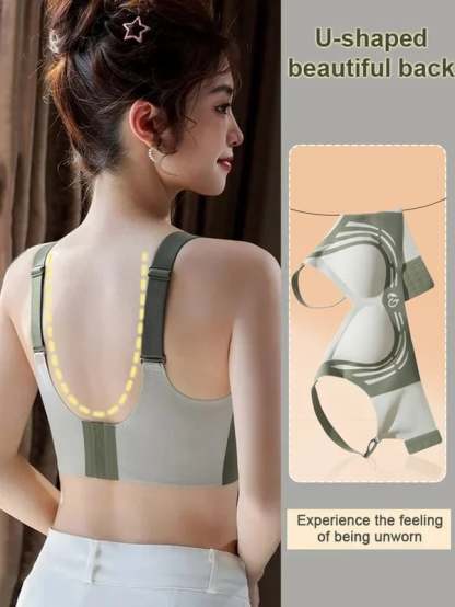 🎁Super gather bra | Wireless Push-up Bra👍No more sagging breasts