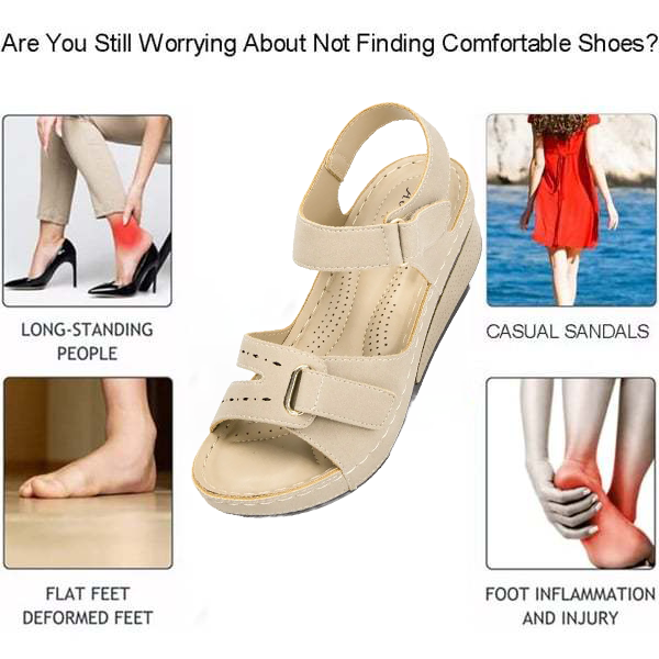 ⏰Promotion 70% OFF - Summer Orthopedic Sandals - Ergonomic Design ✅ For a More Comfortable Walk