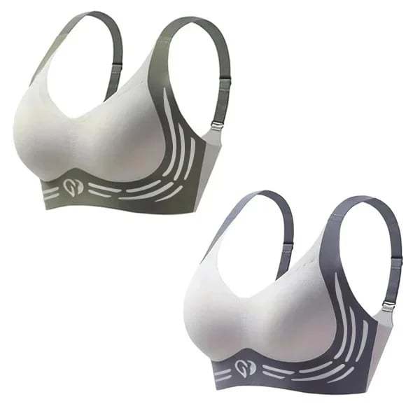 🎁Super gather bra | Wireless Push-up Bra👍No more sagging breasts