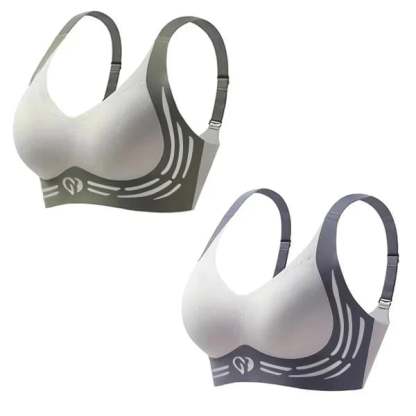 🎁Super gather bra | Wireless Push-up Bra👍No more sagging breasts