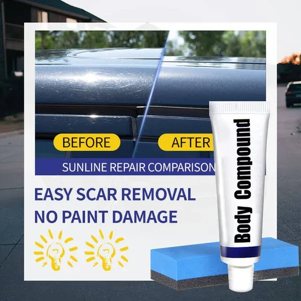 Professional Car Scratch Repair Agent (Buy 1 Get Grinding Sponge)