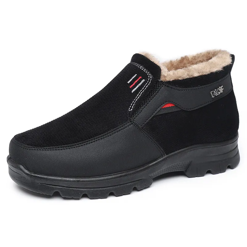 MEN'S WINTER COMFORTABLE PLUSH SOFT SOLE CASUAL SHOES
